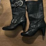 BCBGirls Women's Size 7B Heeled Leather Upper BG Maisha Pull On Boots Photo 1