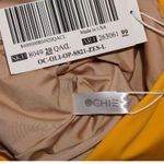 Ochie Olivia One Piece Swimsuit Size: Large New Yellow Off The Shoulder Tie Up Photo 6