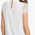 Romwe White Lace Sleeve  Blouse Photo 1