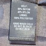 NWT LULUS Kourtney Gunmetal Satin Open Front Blazer Women’s Sz Medium💚 Gray Photo 10