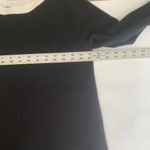 Lands' End  Women's Black White Cotton Color Block Photo 6