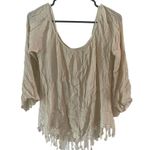 Blue Pepper Women's Top, Ivory Color, Size Large, B88, $35 Photo 1