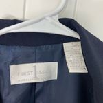 Liz Claiborne EUC First Issue  women’s navy blue multibutton lined blazer‎ jacket Photo 3