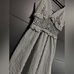 Speechless  Black & White Checkered Gingham Flowey Mini Dress Size 3/XS NWOT Photo 1