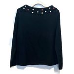 Christopher & Banks Hand Embroidered Cotton Sweater Photo 1