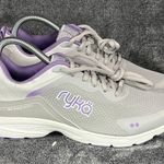 Ryka Women’s  Skywalk Rush Raingrey Walking Shoes Grey Purple Size 8W Photo 2