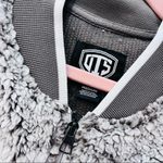 NFL Carolina Panthers Gray Sherpa Vest sz Medium Photo 1