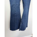We The Free People After Dark Mid Rise Flare Blue Denim Bell Bottom Size 31 NEW Photo 2