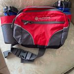 Outdoor Products Mojave 8.0 Red & Gray Fanny pack Hiking hip dual bottle holder Photo 10