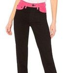Rag and Bone Ash Black Pink Color-Block Jeans. Size 29 Photo 0