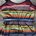 Athleta Havana Multicolor Striped Midi Sundress S Red Photo 3