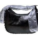 Nicole Miller  Black Sequin Shoulder Bag Evening Purse Photo 4