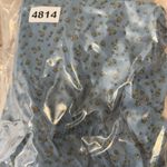 Natural Life  Romper Blue Floral Print V Neck Short Jumpsuit Size medium Photo 3