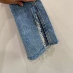 ZARA High Rise Slim Slit Meg Bloggers Favorite Distressed Jeans Sz 0 Photo 5