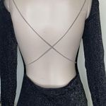 SheIn Sky Criss Cross Chain Bodycon Dress Photo 6