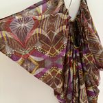 Apostrophe  Coverup Sheer Abstract Geometric Swim Summer Beach Lightweight Flowy Photo 6