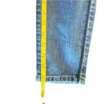 Pistola  Dark Wash High Rise Skinny Jeans Faux Leather Trim Lining Size 28 Photo 15