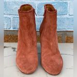 Sézane Sezane dust Pink Suede Ankle Boots Size 37/7 Photo 1