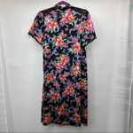 Vanity Fair Vintage  Floral Robe Sz M (one hole) Photo 3