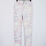 Free People  pastel watercolor skinny jeans Photo 0
