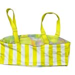 Old Navy NEW Multi Tie Dye Yellow Stripe Reversible Bandeau Bikini Small/Medium Photo 8