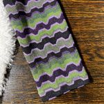 ZARA NWT  Metallic Geo Stripe Cutout Long Sleeve Mini Dress Photo 6