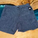 A New Day Gray Flat Front Casual Shorts Photo 0