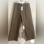 Universal Threads Women’s Universal Thread High-Rise Sailor Wide Leg Pants Olive Green Size 10 Photo 3