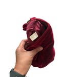 Vintage Payless Shoe‎ Source Women’s Maroon Handbag Velvet Small Y2K Boho Red Photo 5