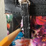 wilson's leather Wilson Leather: Mundi Black Floral Wristlet- flaws Photo 8