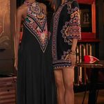 Johnny Was $465 NWOT  JADE Silk Blend NADIA Halter Floral Maxi Dress Size XS Photo 4