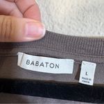 Babaton  Aritzia Brown Blouse Womens L Closet Staple Basic Minimalist Capsule Top Photo 9