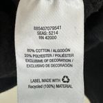 Holiday Editions Embroidered Winter Sweatshirt Womens XL Black Fleece Lined Cozy Photo 6