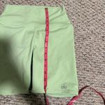 Alo Yoga Green Bike Shorts High-Rise Performance- Size XS Photo 8