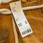 Urban Outfitters NWT  Out From Under Mustard Yellow Drawstring Shorts Photo 2