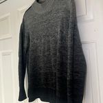 Athleta  Sunset Merino Wool Grey Ombre Sweater Mock Turtleneck Women's Large Photo 2