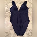 Quince NWOT Deep Navy Blue Women’s One Piece Sz M Photo 4