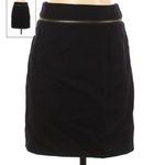 Tory Burch Rosin Brush black wool skirt zipper Photo 11