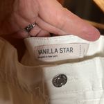 Vanilla Star Jeans Vanilla Star White Super High Rise Tapered Leg Mom Jean Size 5 Photo 4
