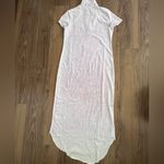 Frank & Eileen Dylan Polo Midi Shirt Dress Shirtdress Lavender Pink Mineral Dye Purple Size XS Photo 3