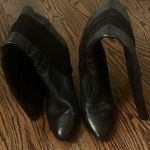 via spiga  leather and swade heeled boot Photo 0