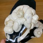 Jeffrey Campbell Flat Jelly Sandals With Floral Details - Size 8 Photo 5