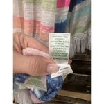 Lilly Pulitzer  Getaway Cover Up Off the Shoulder Cats Meow Stripe Size S Photo 5