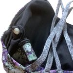 Lululemon energy bra (Nulux) size 4 vivid vision energy bra black multicolor Photo 7