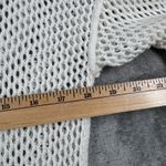 Liz Claiborne  Sweater S Open Knit Cotton Tunic Beach Cover Up Coastal Boho Chic Photo 7