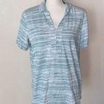 Riders By Lee Lee Riders white blue striped short sleeve polo shirt Photo 0