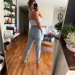 ZARA Women's Light Blue Straight Leg Jeans Photo 1