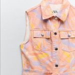 ZARA ✨  PRINTED DENIM DRESS✨ Photo 5