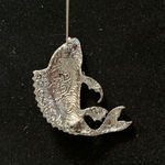 Fish Shaped Enamel & Rhinestone Brooch‎ Pin Yellow Photo 2