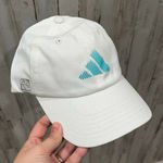 Adidas New! White Crisscross Ponytail Golf Ballcap Hat Womens One size Photo 0